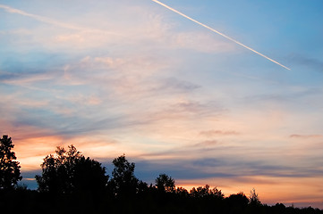 Image showing Dawn sky