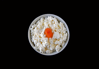 Image showing curd with candied fruit