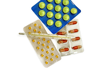 Image showing drug and thermometer_1