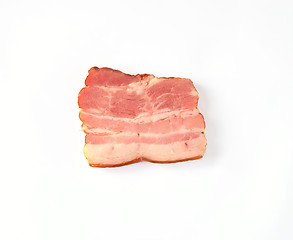 Image showing Fragrant slice of bacon