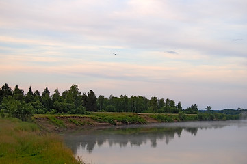 Image showing Morning on the River