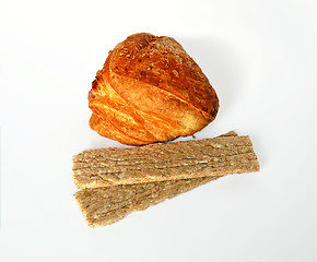 Image showing Muffins and dried bread