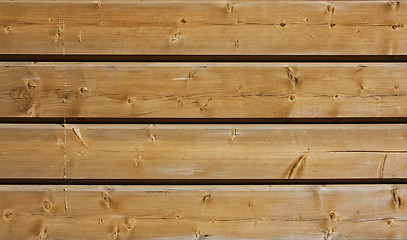 Image showing Old wooden plank background