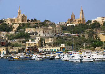 Image showing Harborr of Gozo, Maltese islands