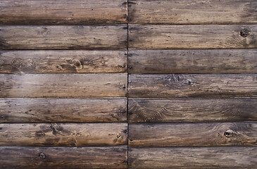 Image showing Old wooden plank background