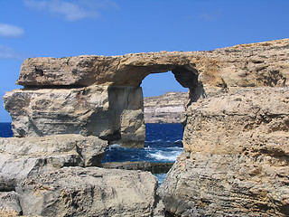 Image showing Azure Window, Gozo, Malta