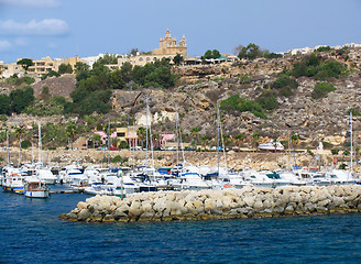 Image showing Harborr of Gozo, Maltese islands