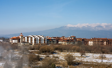Image showing Alpine ski resort Bansko, Bulgaria
