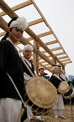 Image showing Drummers