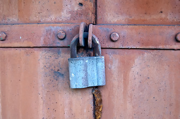 Image showing Old door