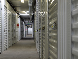 Image showing Inside Storage Units