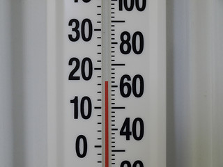 Image showing 17 Celsius, 62 Fahrenheit