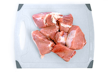 Image showing Pork slices