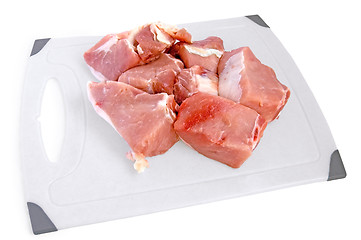 Image showing Sliced pork