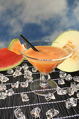 Image showing Melon Smoothie