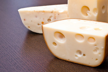 Image showing Cheese close-up