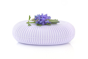 Image showing Lavender Herb Soap