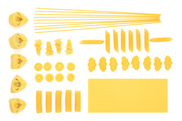 Image showing Italian Pasta Collection