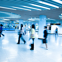 Image showing subway station