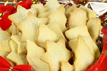 Image showing Xmas Shortbread Biscuits