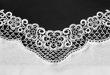 Image showing White lace