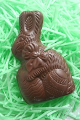 Image showing Chocolate Easter Rabbit Candy