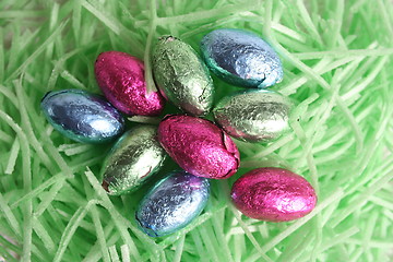 Image showing Chocolate Easter Egg Candy