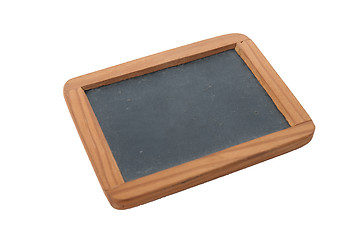 Image showing Empty Chalk Board on a easel