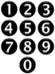 Image showing 3D Framed Numbers