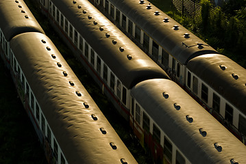 Image showing cars in the sun