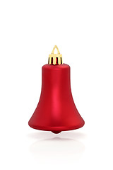 Image showing Christmas Bell Shaped Bauble