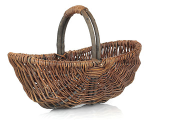 Image showing Rustic Wicker Basket