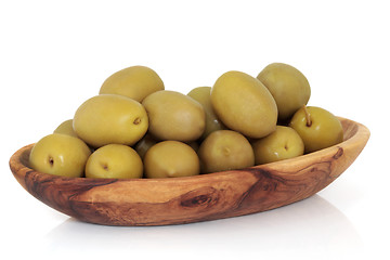 Image showing Green Olives