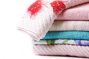 Image showing Towel stack