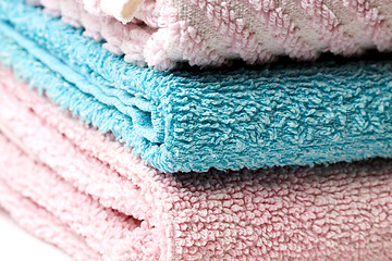 Image showing Towel stack