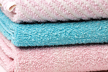 Image showing Towel stack