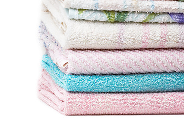 Image showing Towel stack