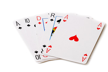 Image showing Playing cards