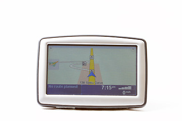 Image showing GPS navigator