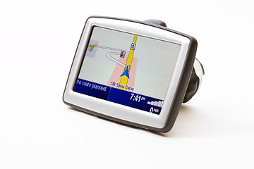 Image showing GPS navigator