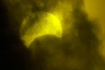 Image showing Partial solar eclipse