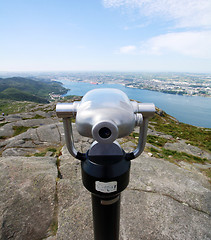 Image showing Binoculars - viewpoint