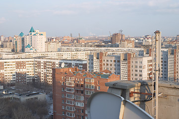 Image showing Aerial view of Novosibirsk