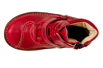 Image showing Red shoe