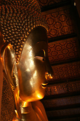 Image showing Resting Buddha in Bangkok Thailand