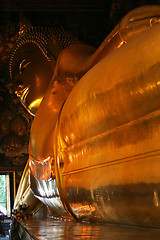 Image showing Resting Buddha in Bangkok Thailand