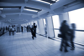 Image showing interior of the airport