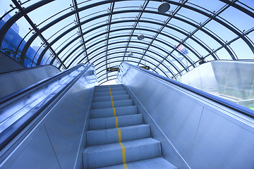 Image showing escalator  