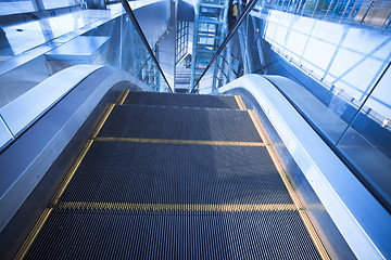 Image showing escalator  