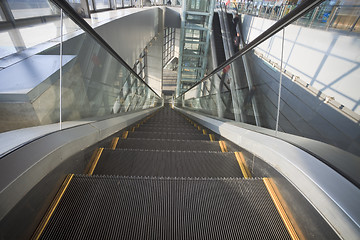 Image showing escalator  